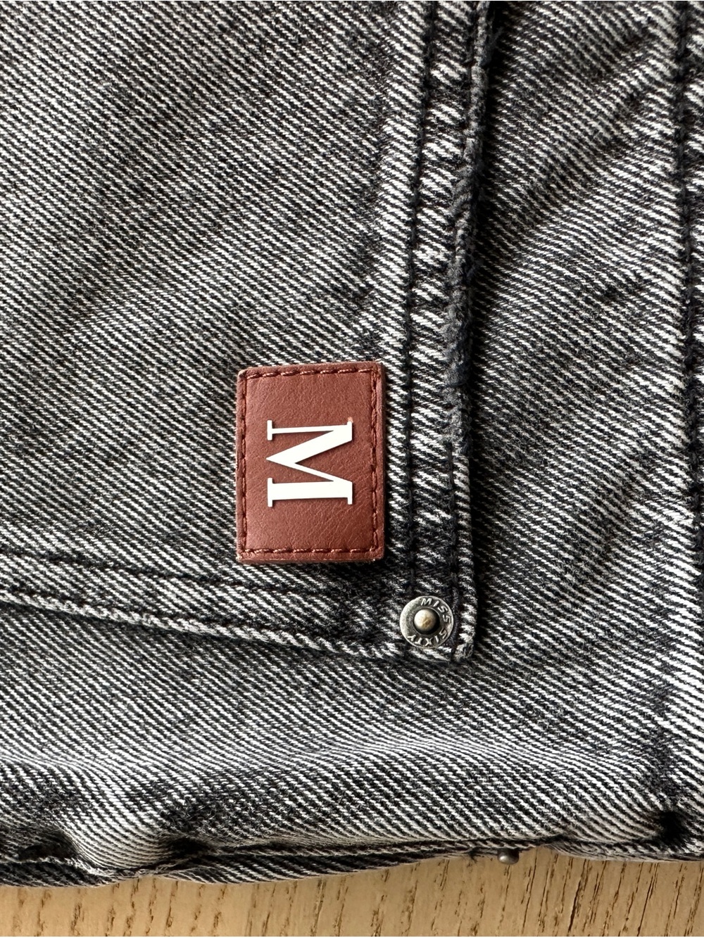 Miss Sixty Black Washed Denim Mini Skirt Brand New - Picture 6 of 9